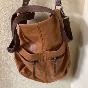 The Sak Leather hobo style hand bag